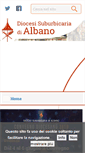 Mobile Screenshot of diocesidialbano.it